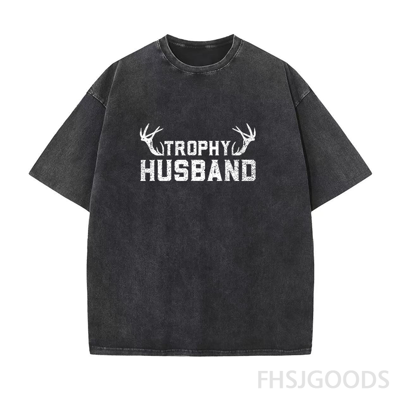Trophy Husband Unisex Distressed T-Shirt