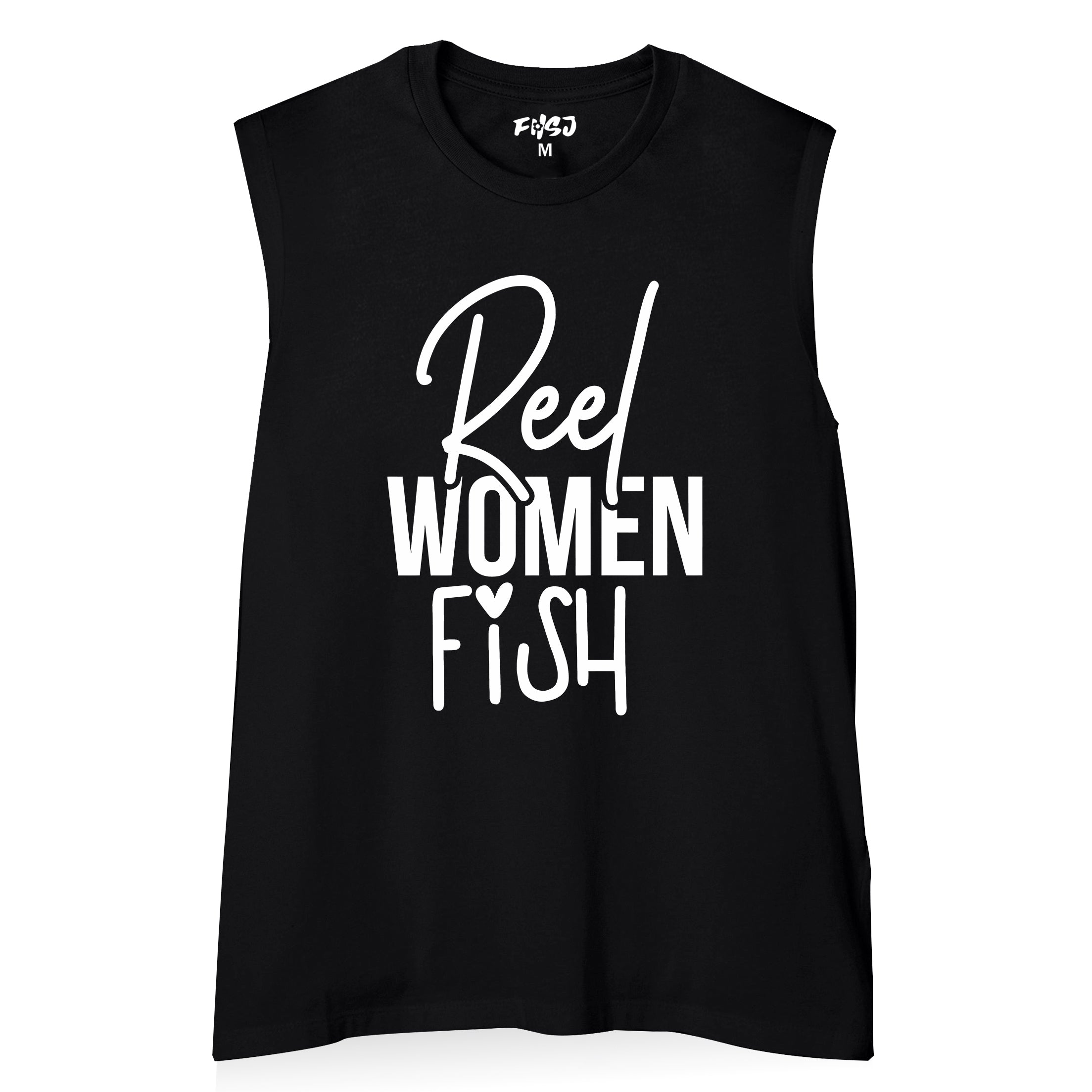 Women Reel Women Fish Tank Top