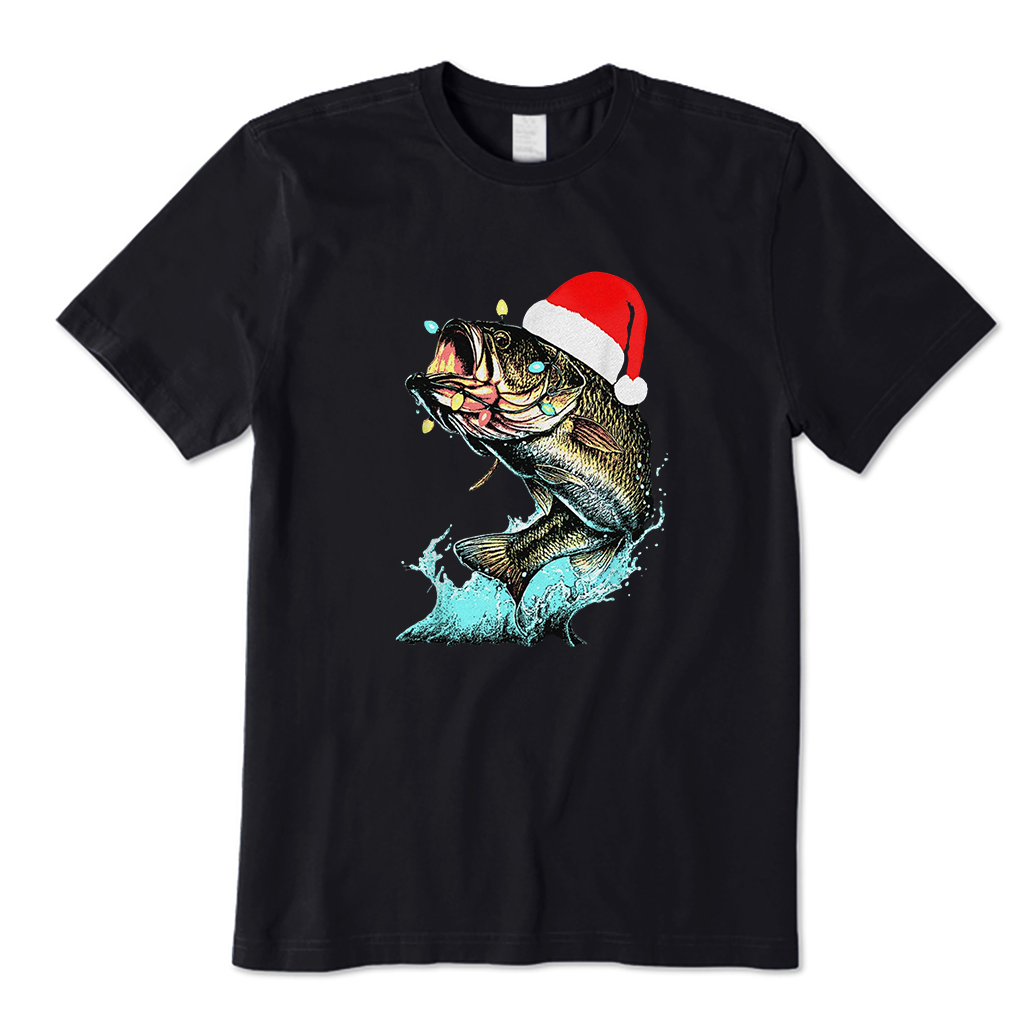 Fishing Christmas T-Shirt