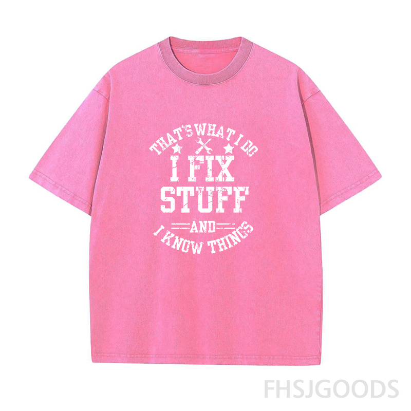 That's What I Do Unisex Distressed T-Shirt
