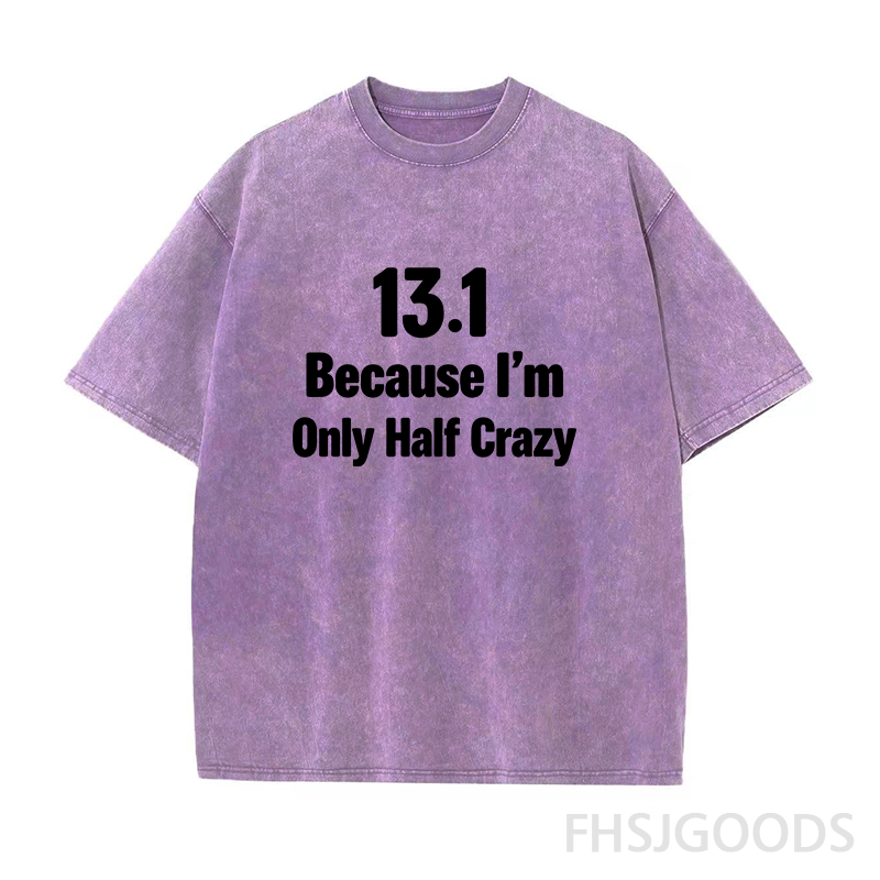 13.1 Half Marathon Runner Unisex Distressed T-Shirt