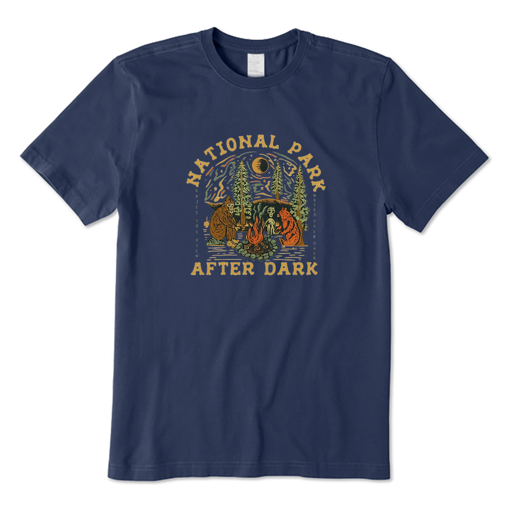 National Park After Dark Halloween T-Shirt