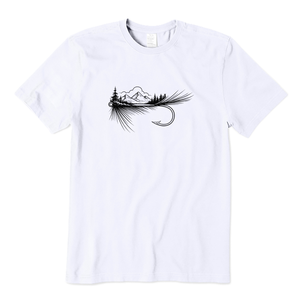 Fly Fishing Hook T-shirt