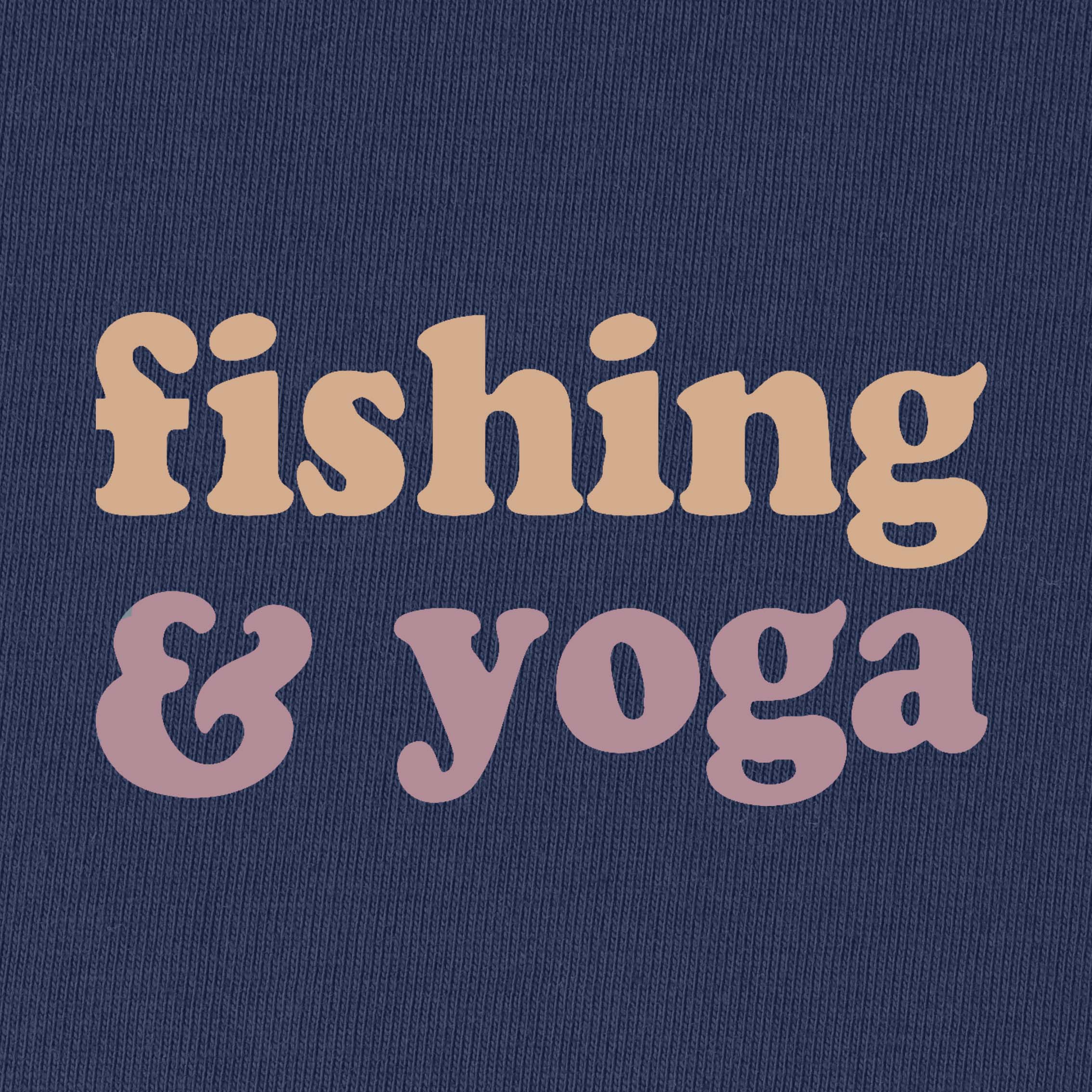 Fishing and Yoga T-Shirt for Women