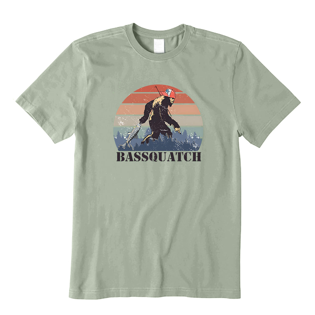 Bassquatch Bigfoot T-Shirt