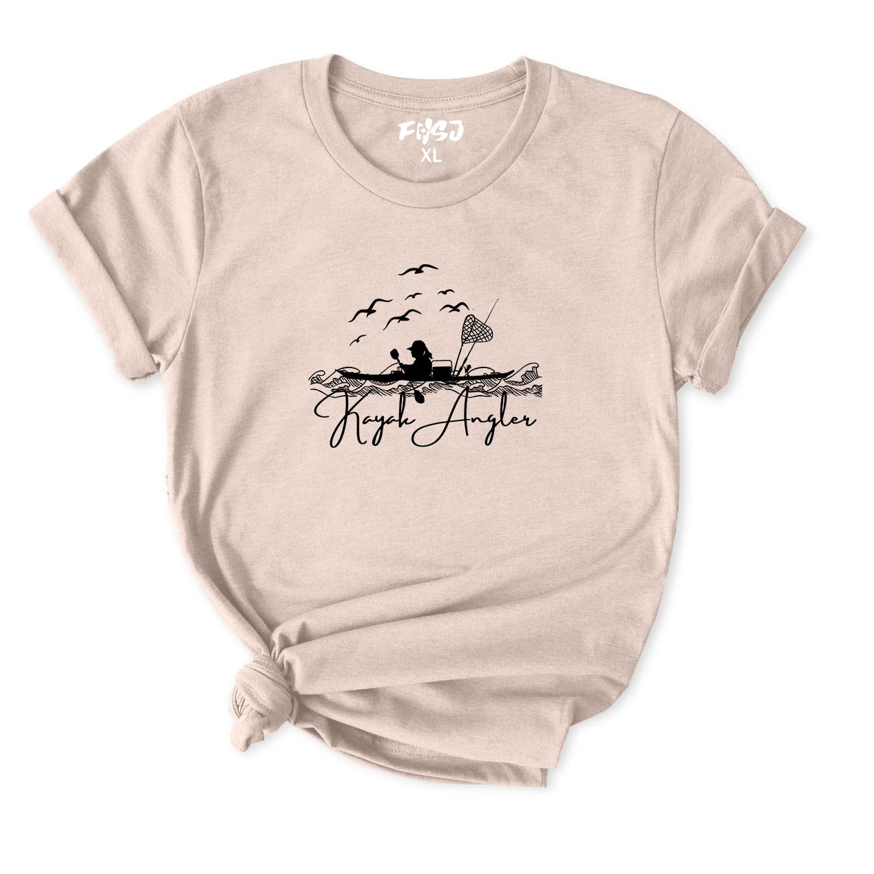 Woman Kayak Angler T-Shirt for Women