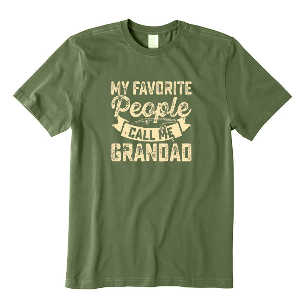 My Favorite People Call Me Grandad T-Shirt