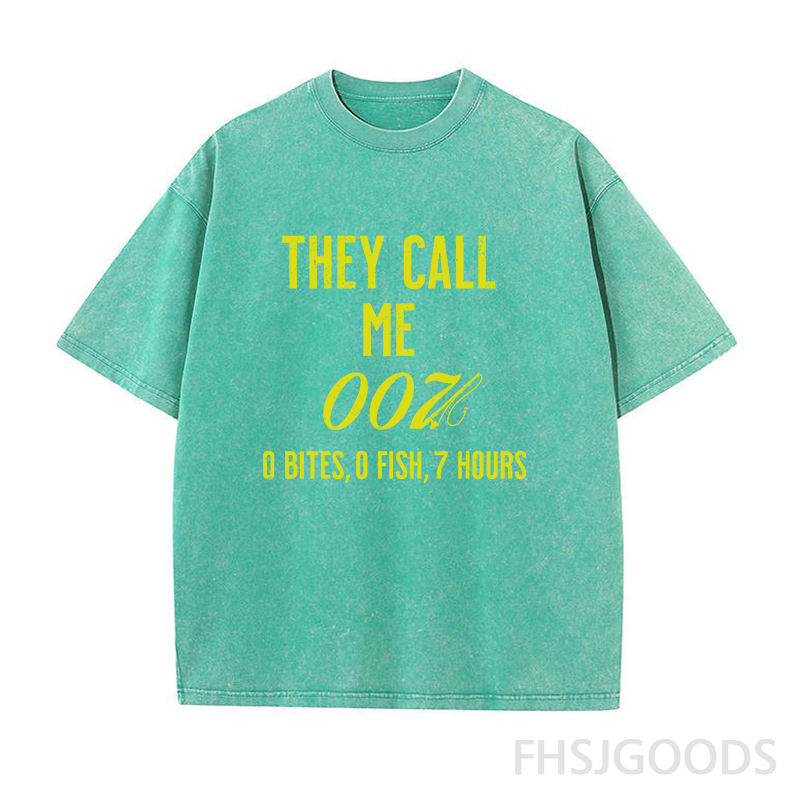 They Call Me 007 Unisex Distressed T-Shirt