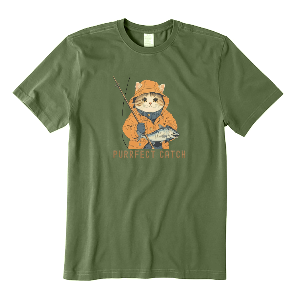 Purrfect Catch T-shirt