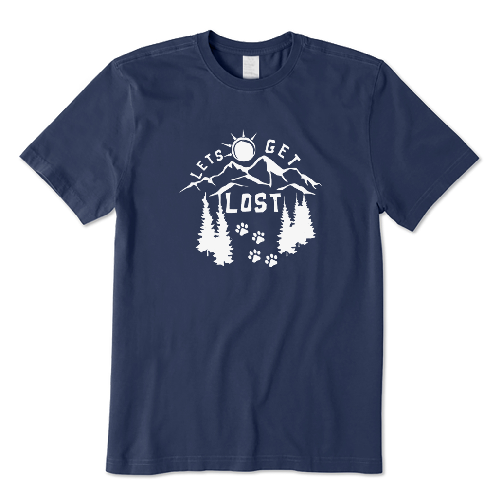 Let‘s Get Lost Hiking T-shirt