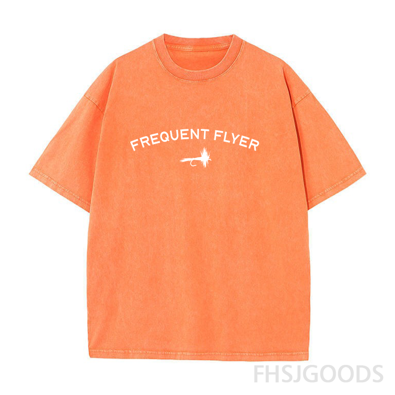 Frequent Flyer Unisex Distressed T-Shirt