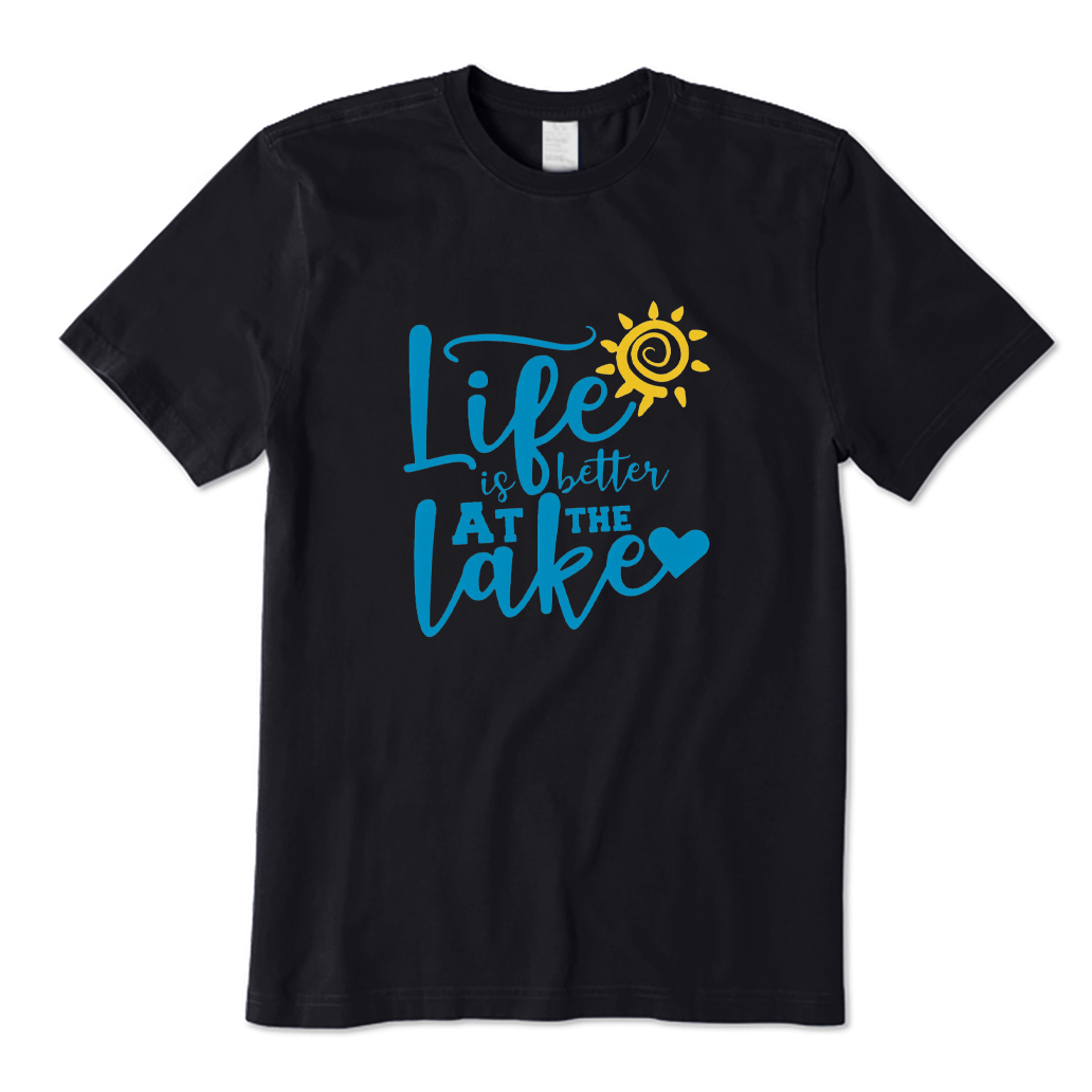 Life Is Better At The Lake Hiking T-shirt