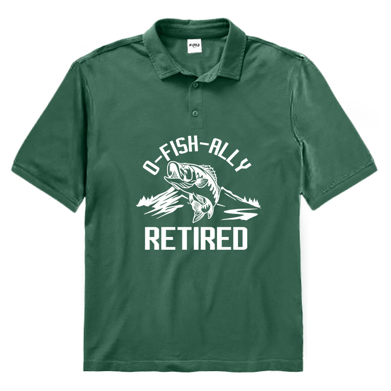 O-Fish-Ally Retired Polo Shirt