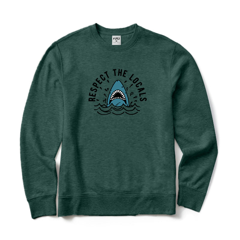Respect The Locals Crewneck Sweatshirt