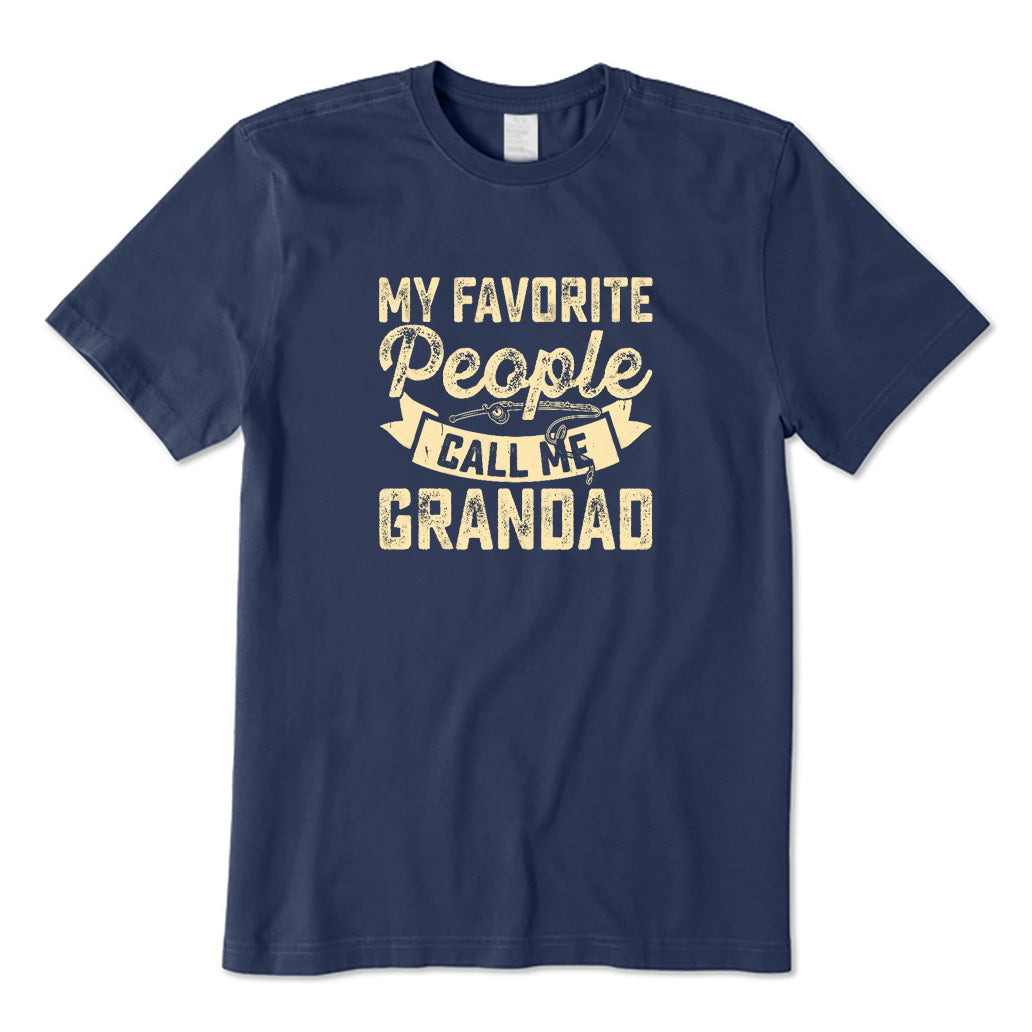 My Favorite People Call Me Grandad T-Shirt