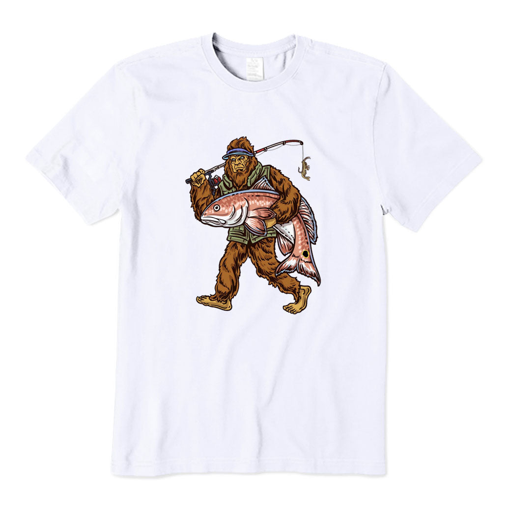 Bigfoot Fisherman T-Shirt