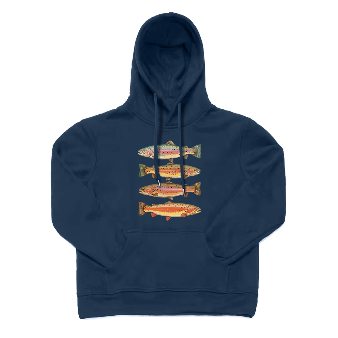 Trout Fish Hoodie