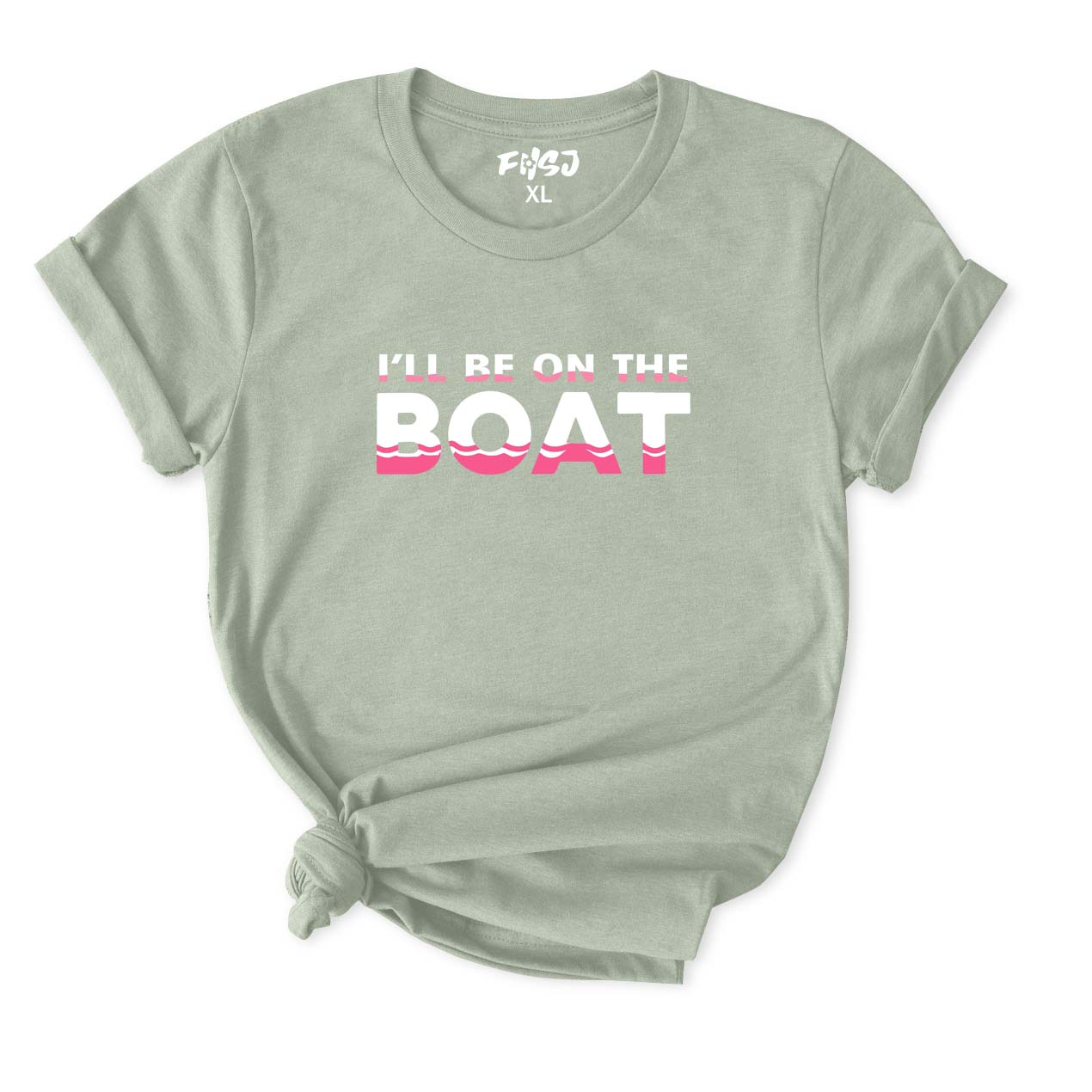 I'll Be on The Boat T-Shirt for Women