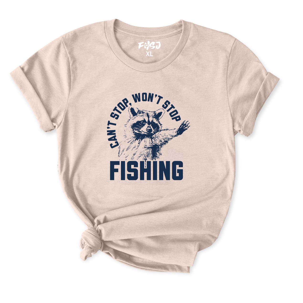 Can't Stop Won't Stop Fishing T-Shirt for Women