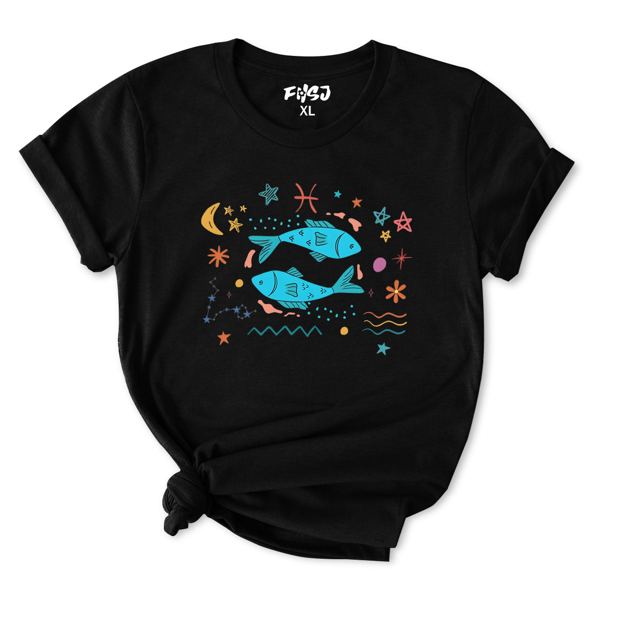 Fish Astrology T-Shirt for Women