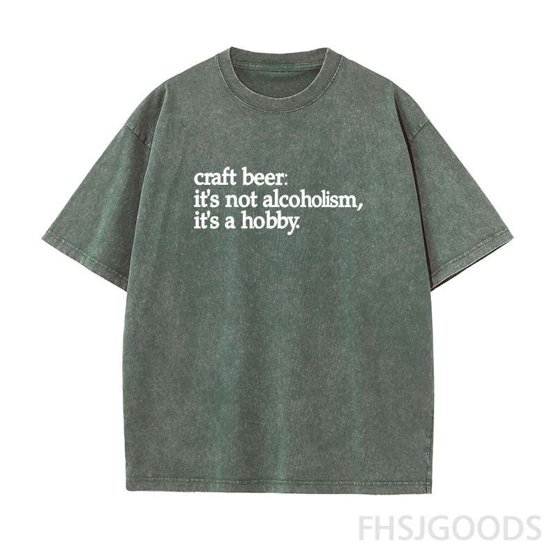 Craft Beer Unisex Distressed T-Shirt