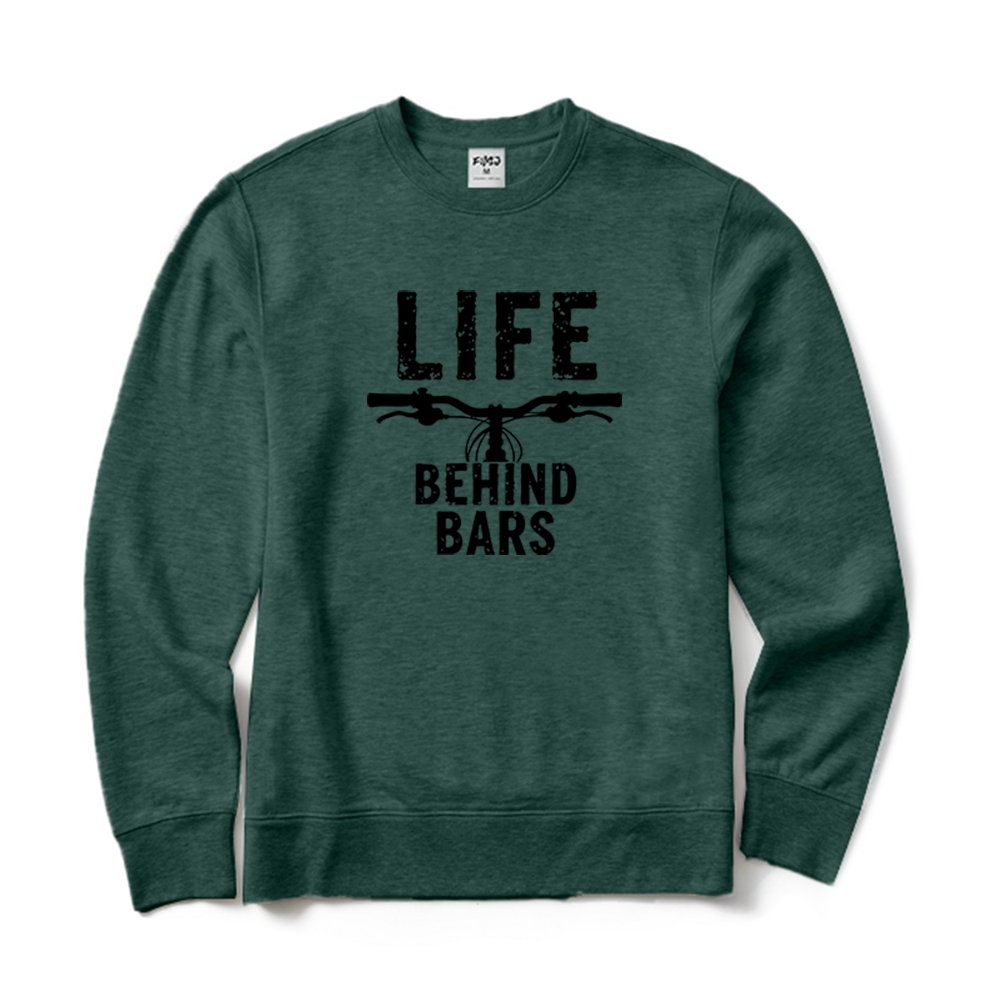 Life Behind Bars Cyclist Crewneck Sweatshirt