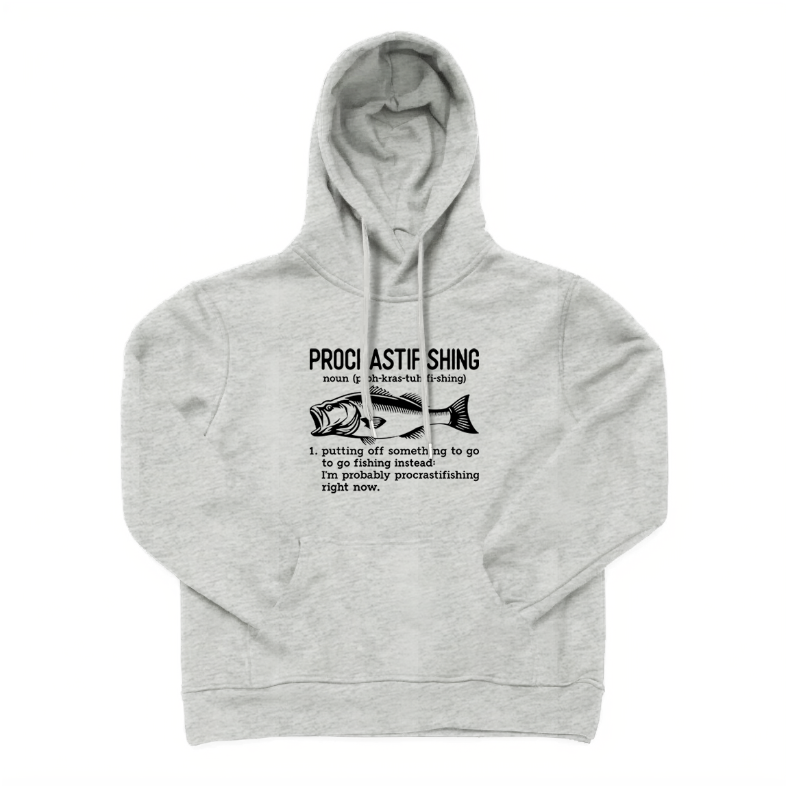 Procrastifishing Definition Hoodie