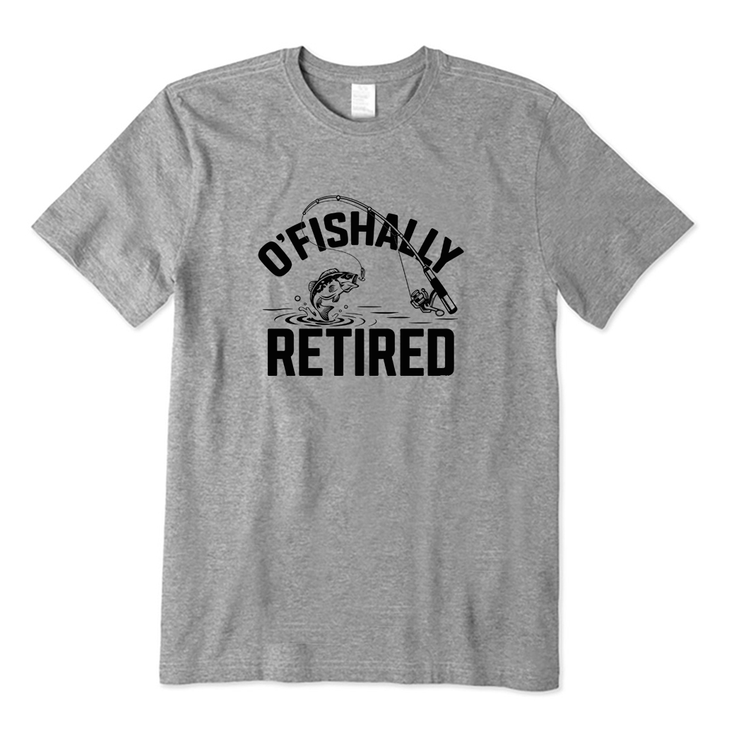 Funny Fishing Retirement T-shirt