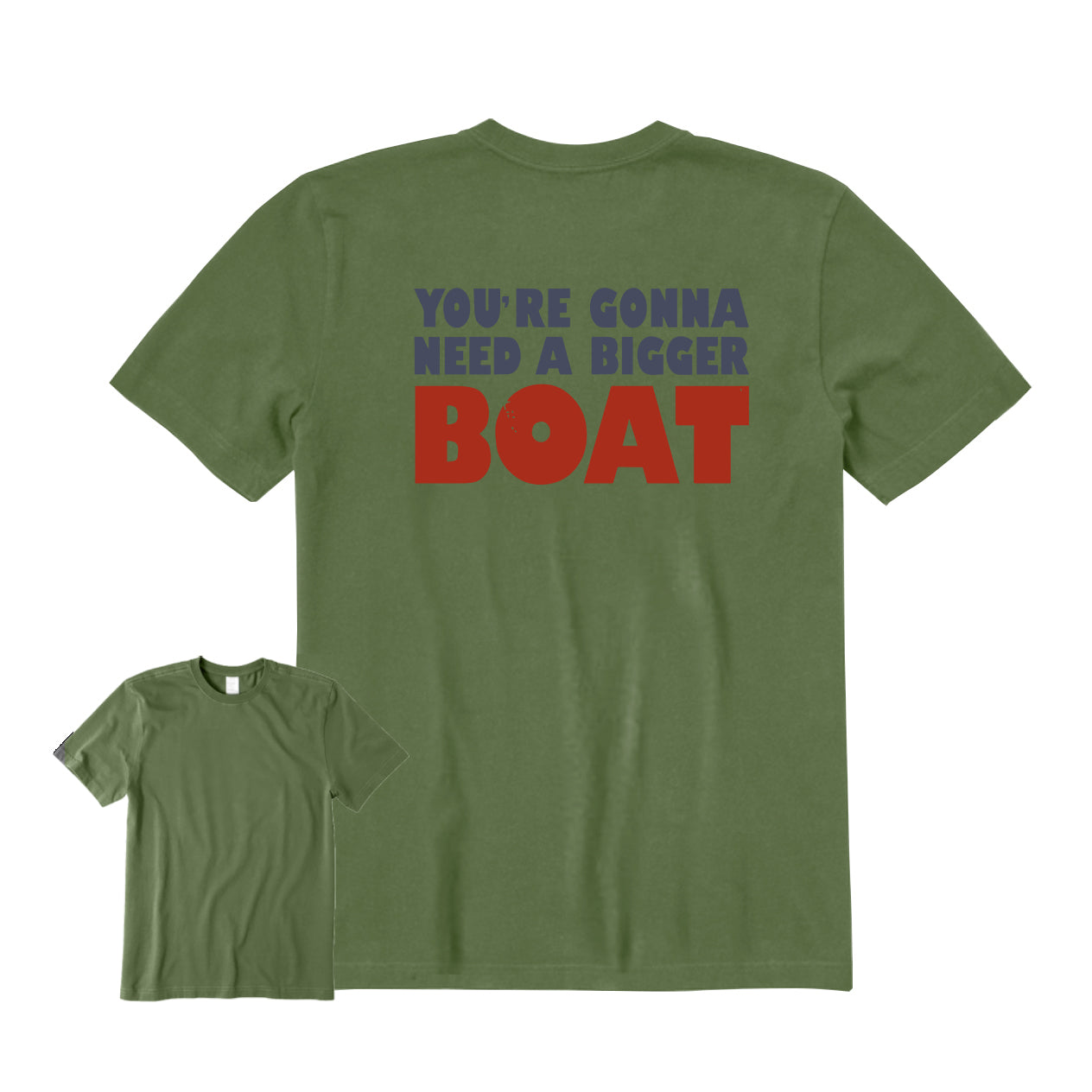 You're Gonna Need A Bigger Boat Back Graphic T-Shirt