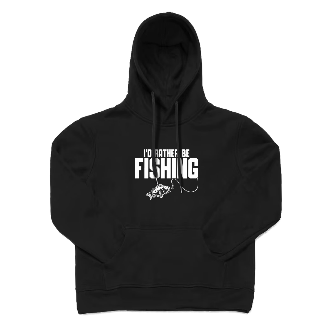 I'd Rather Be Fishing Hoodie