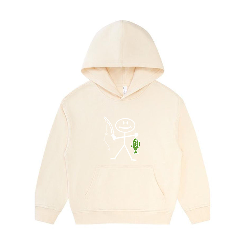 Happy Fishing Kid's Hoodie