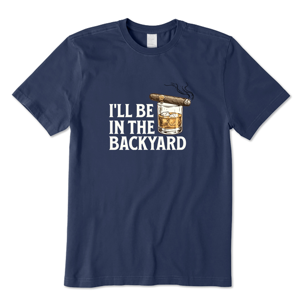 Backyard Whiskey & Cigar BBQ T-shirt