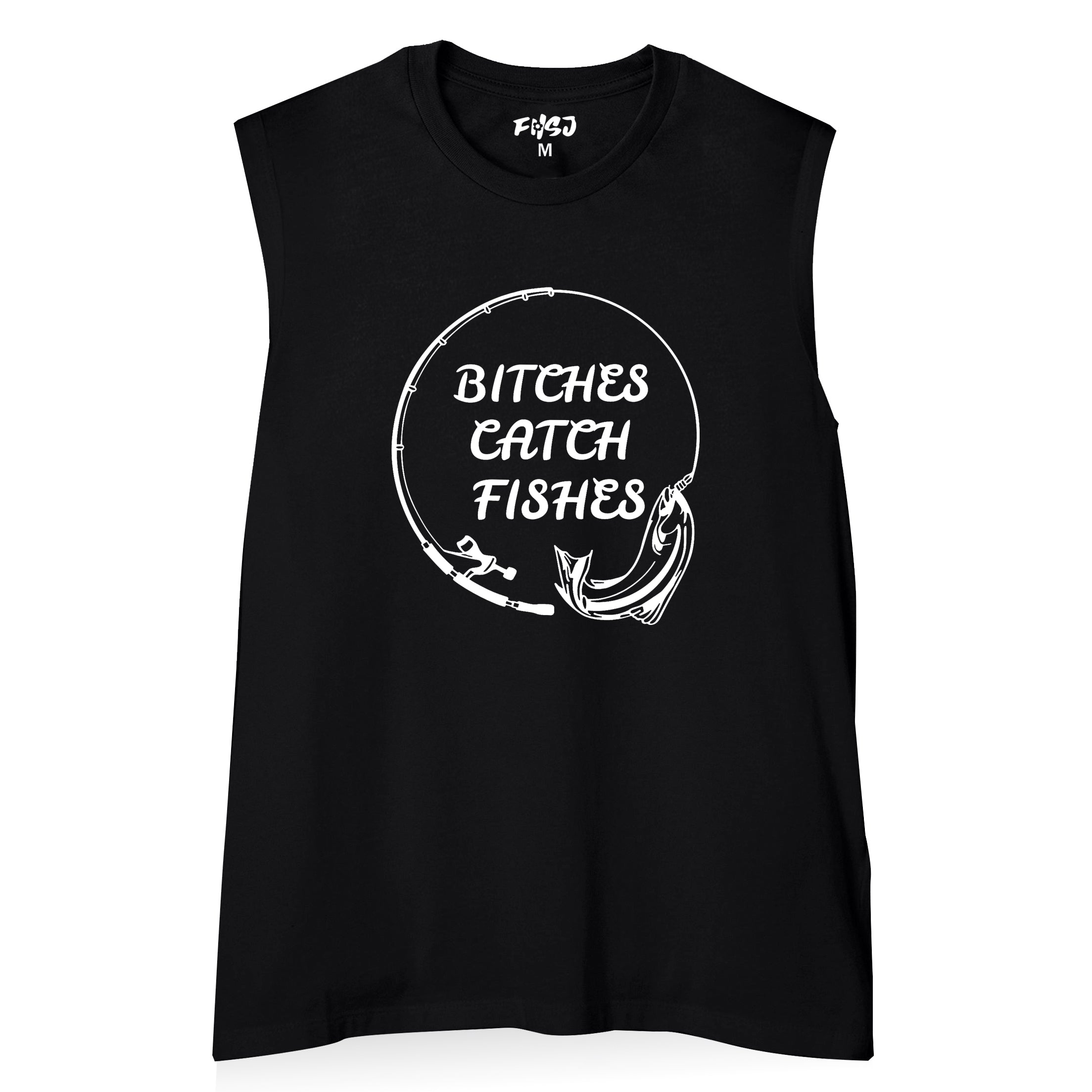 Women Bitches Catch Fishes Tank Top
