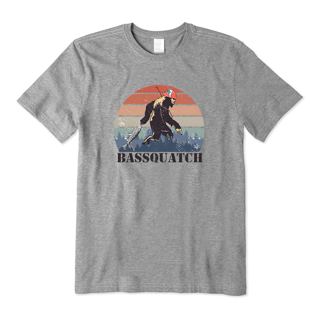 Bassquatch Bigfoot T-Shirt