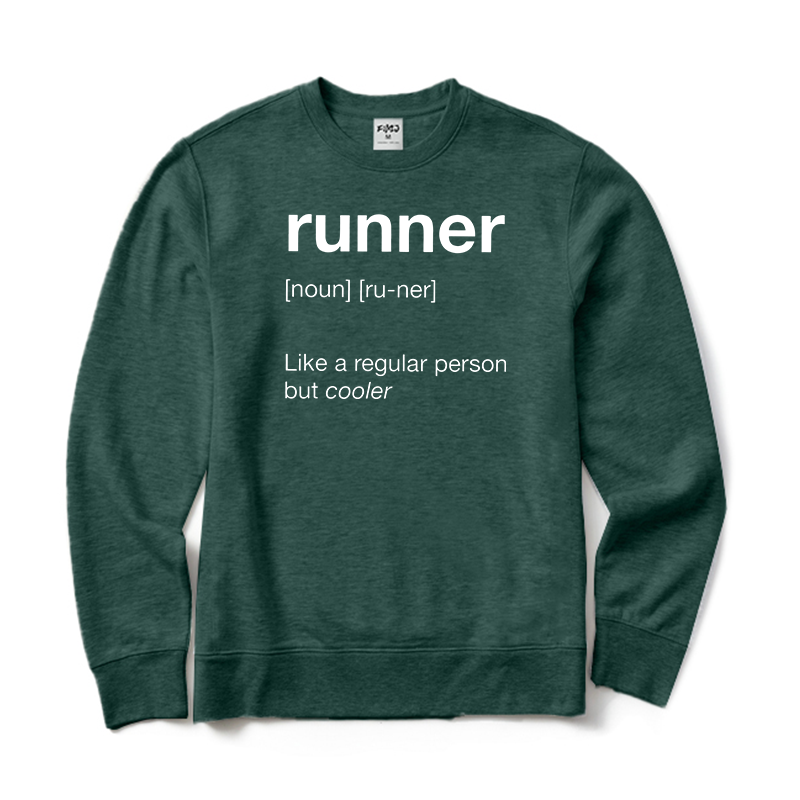 Runner Definition Sweatshirt