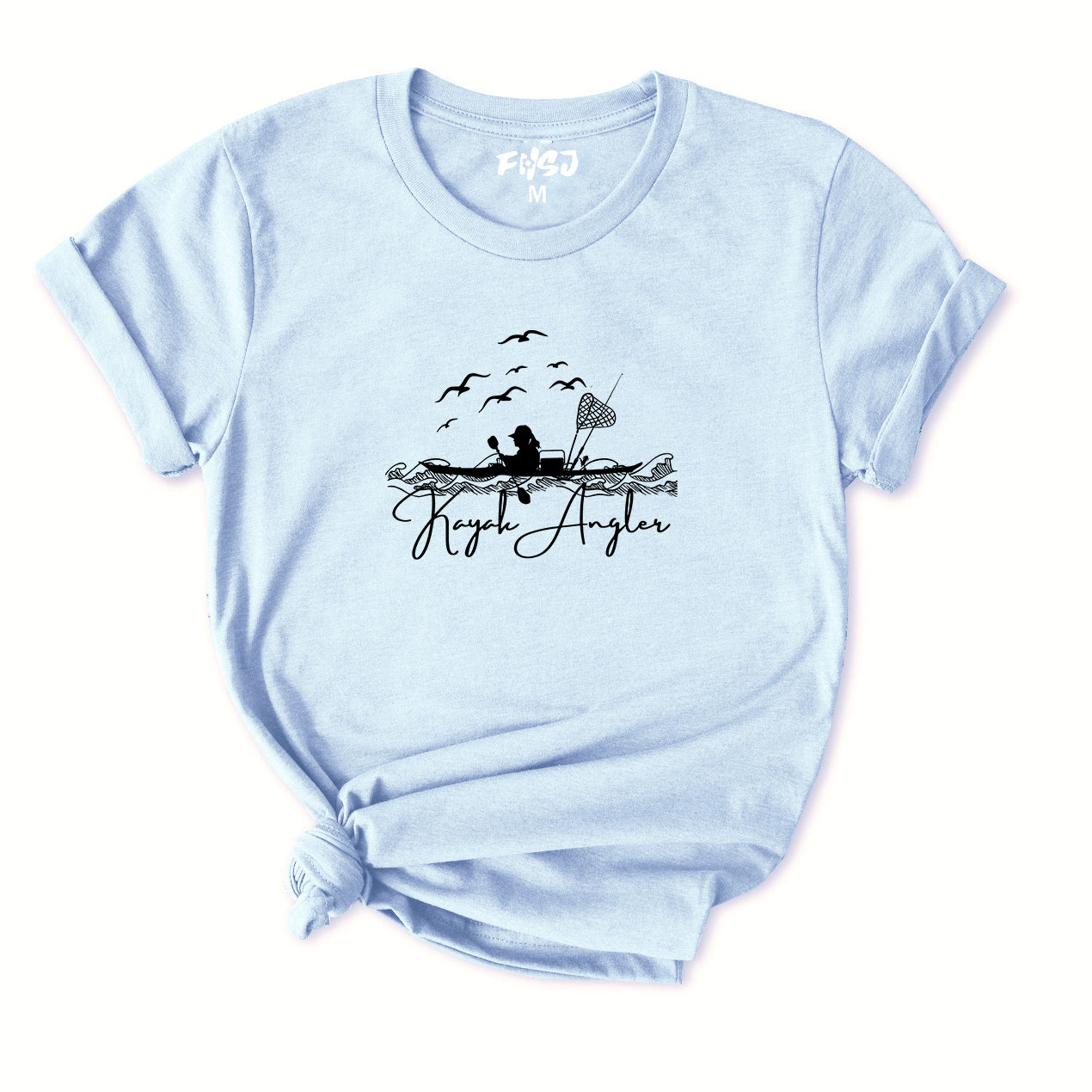 Woman Kayak Angler T-Shirt for Women