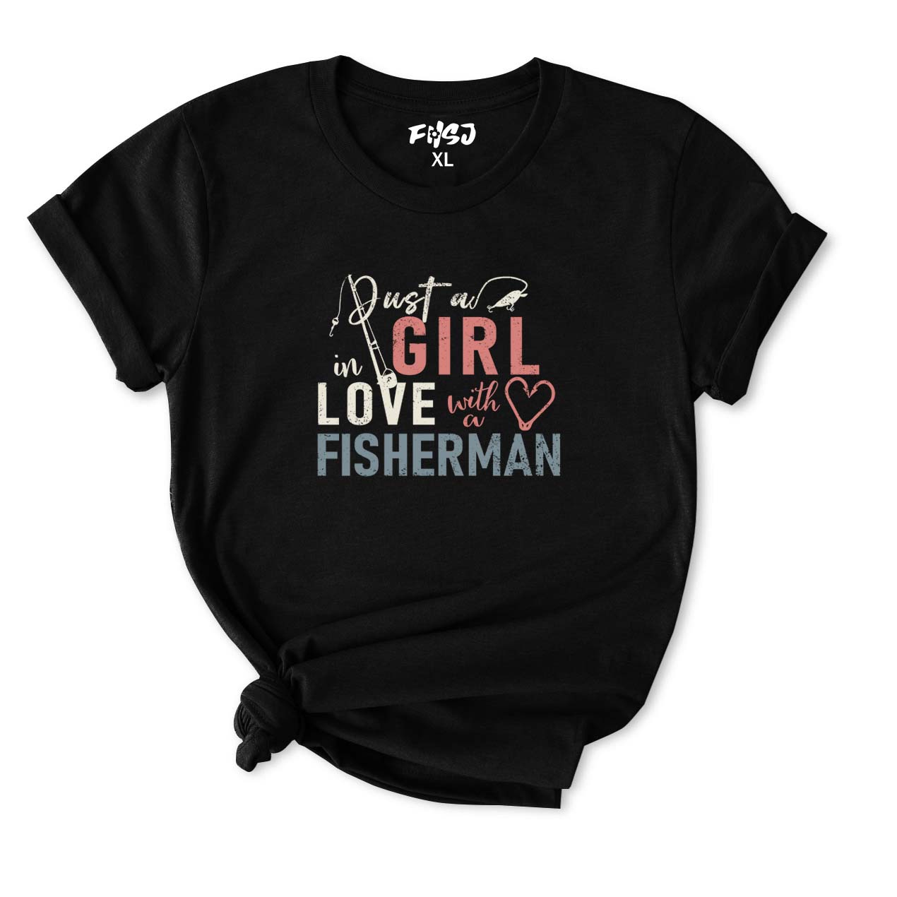 Just A Girl in Love with A Fishman T-Shirt for Women