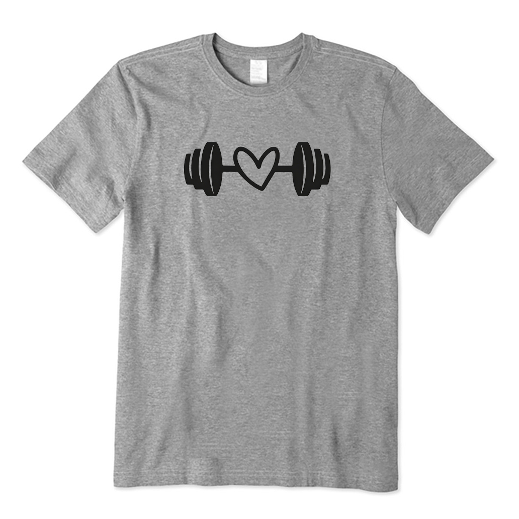 Fitness Weights Clear T-shirt