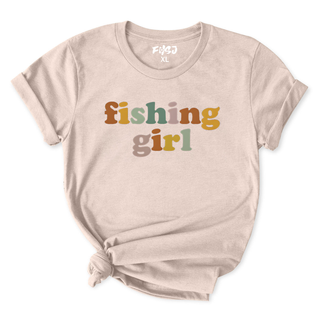 Fishing Girl T-Shirt for Women
