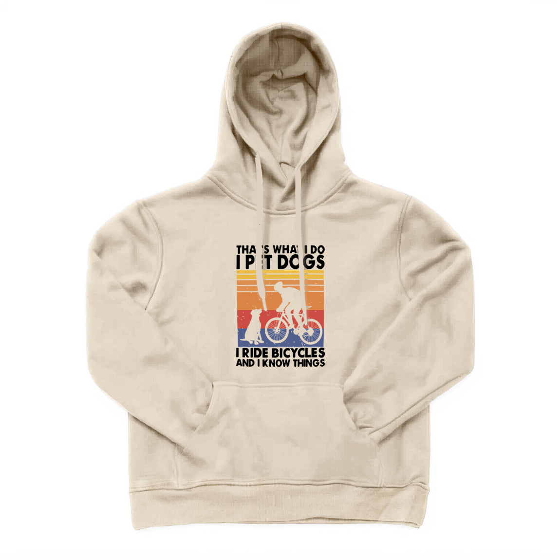 Dog & Bicycle Lover Hoodie
