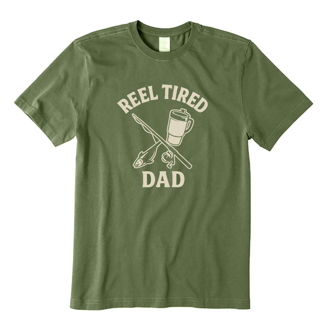 Reel Tired Dad T-Shirt