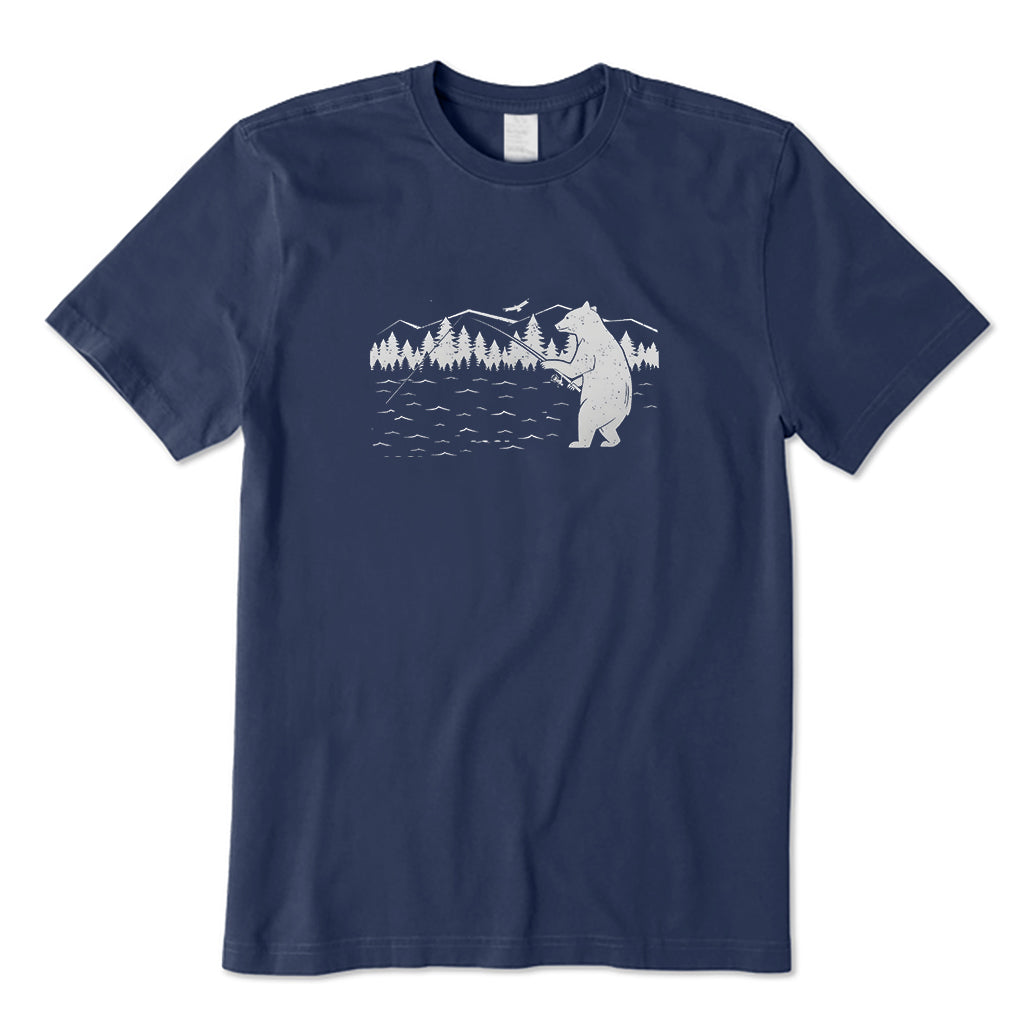 Bear Fishing T-Shirt