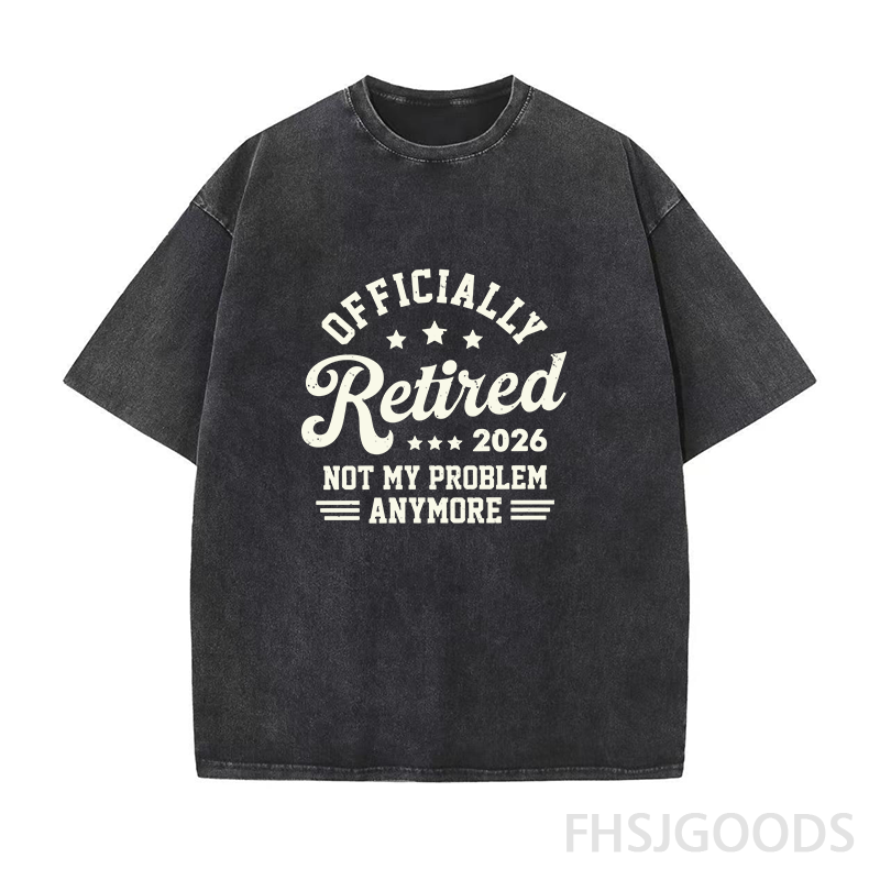 Funny Retirement Unisex Distressed T-Shirt