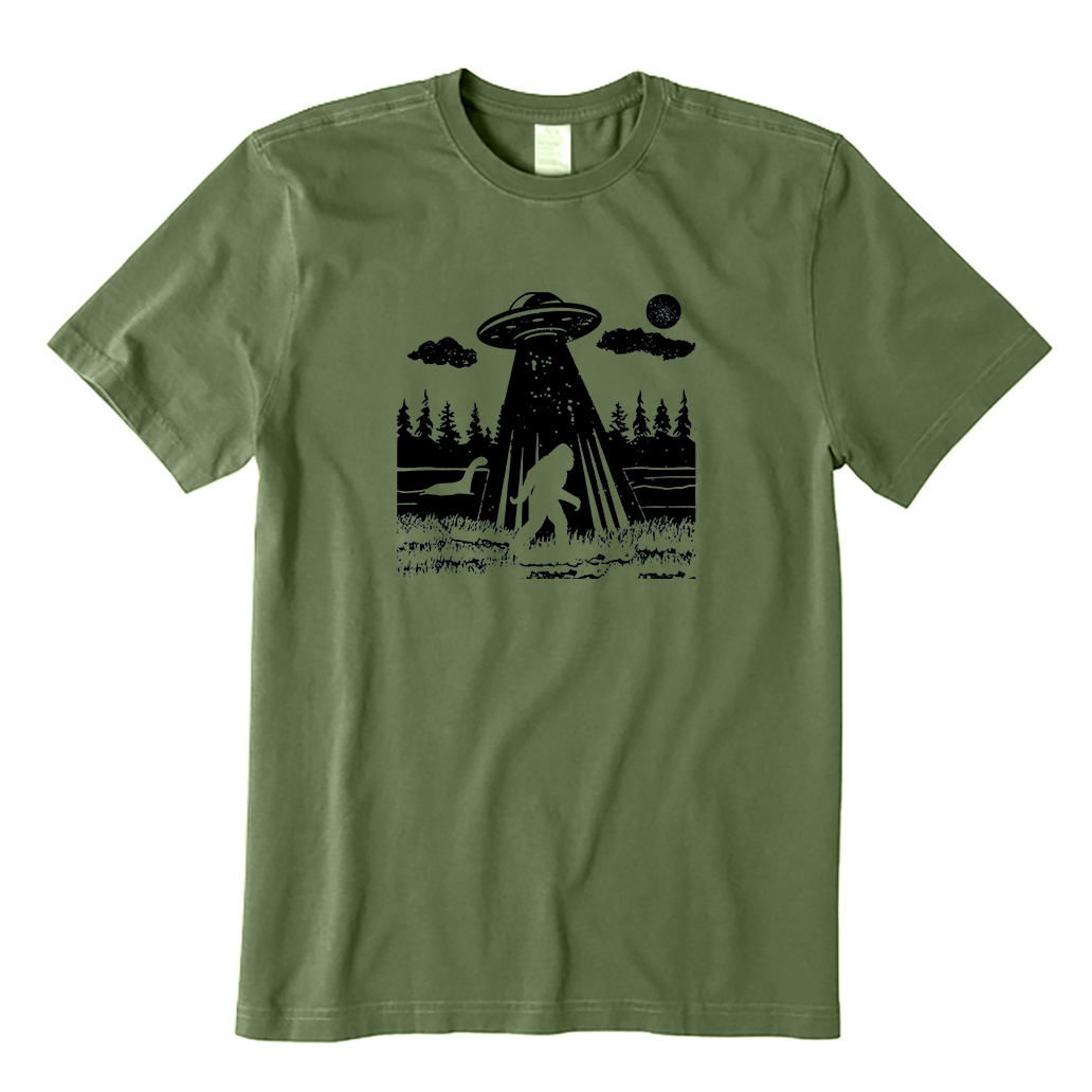 Bigfoot Camping Hiking T-Shirt