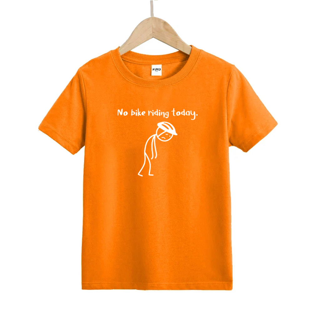 No Bike Riding Today Kids T-Shirt