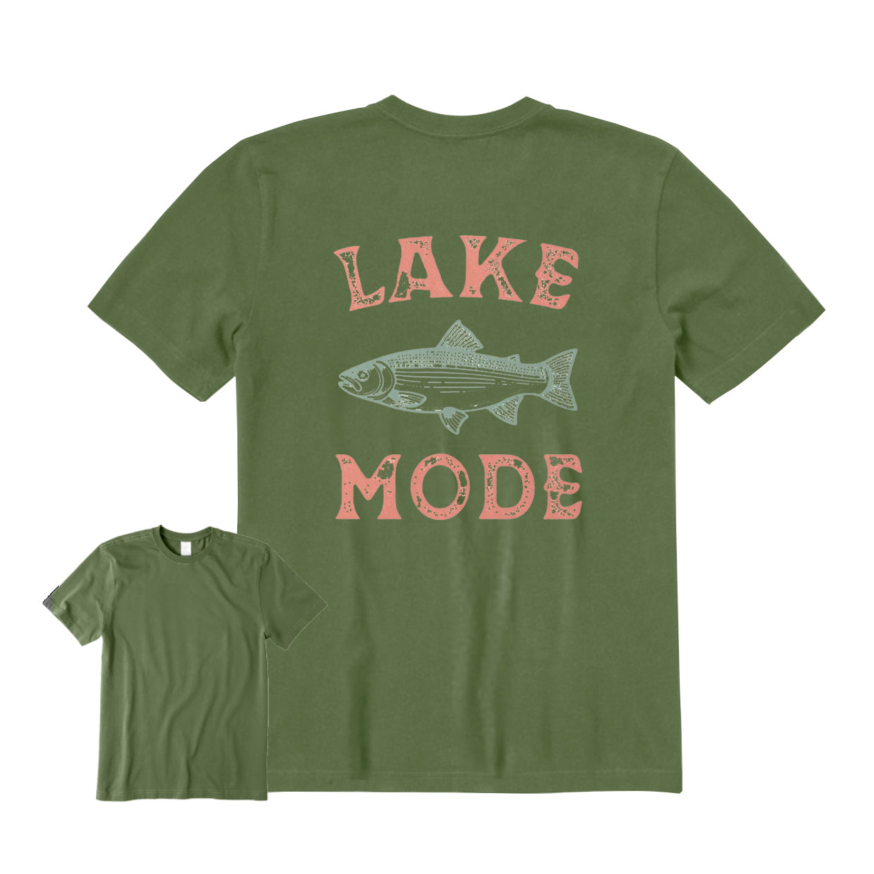 Lake Mode Back Graphic T-Shirt