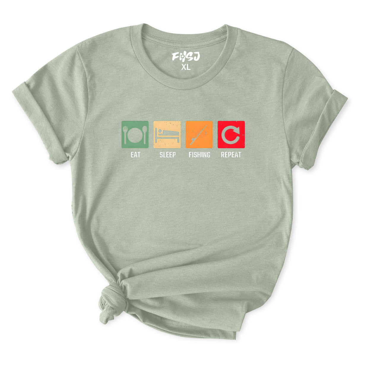Eat sleep fishing repeat T-Shirt for Women