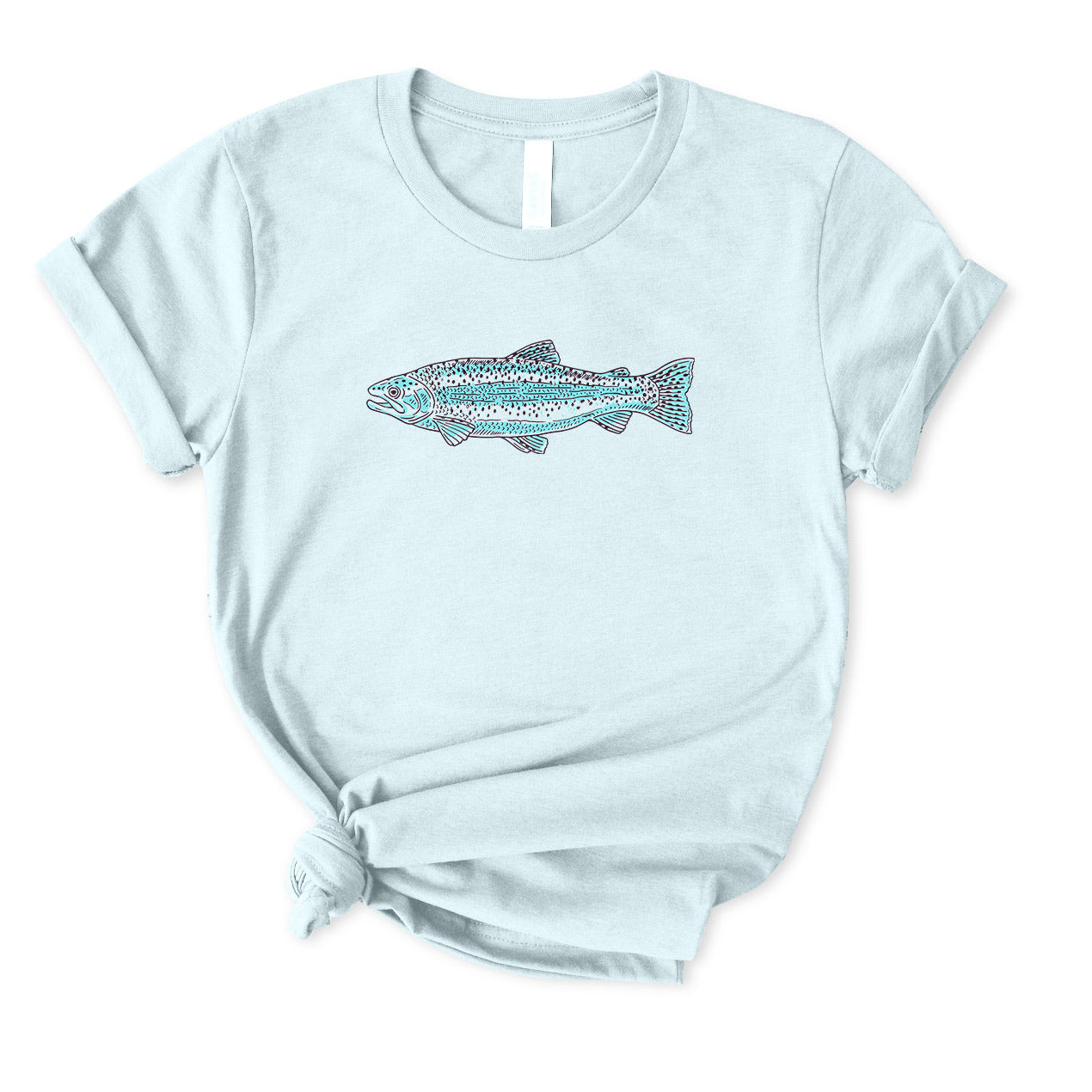 Trout Fishing T-Shirt for women