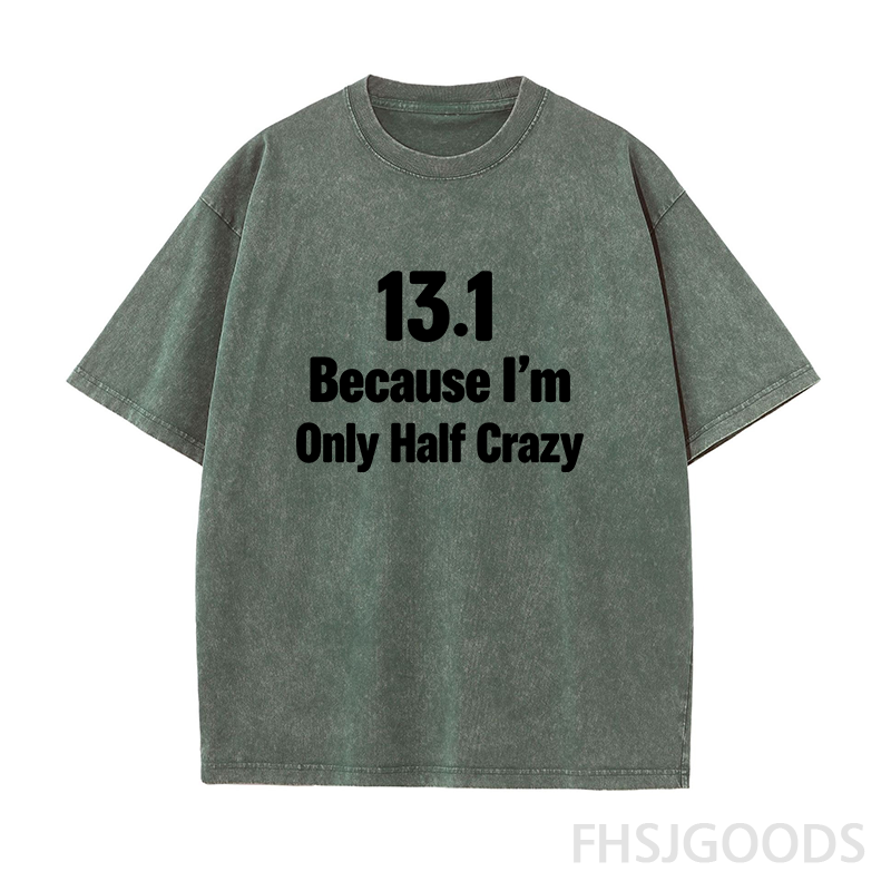 13.1 Half Marathon Runner Unisex Distressed T-Shirt