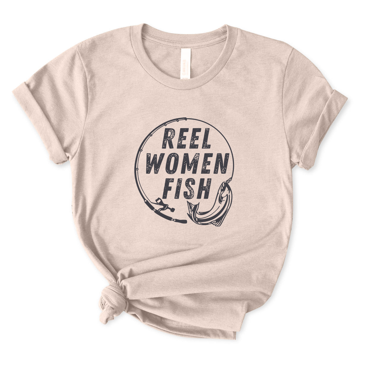 Reel Women Fish T-Shirt FOR WOMEN